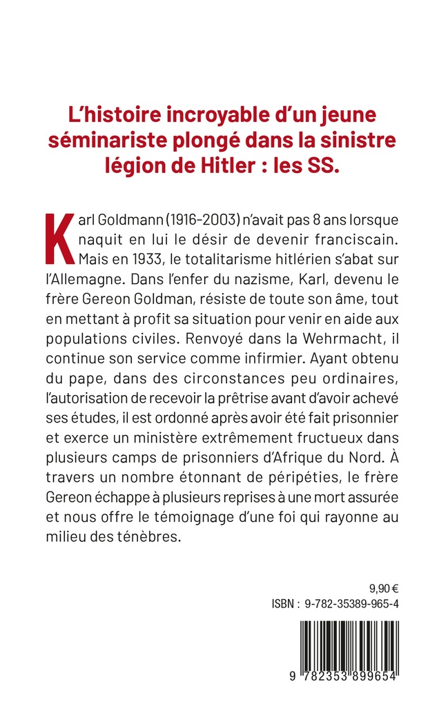 Un Franciscain chez les SS (Poche)
