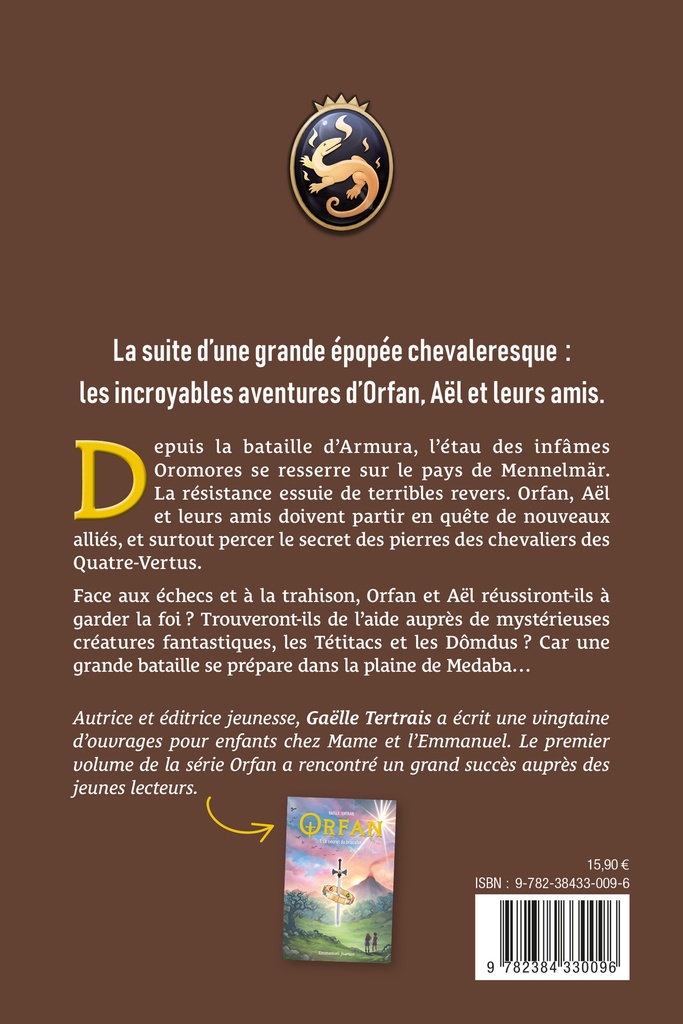 Orfan - Tome 2 - L'Heure des Ténèbres