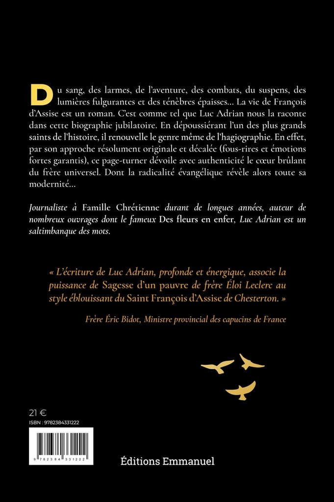 François d'Assise - Le Chevalier sans armure