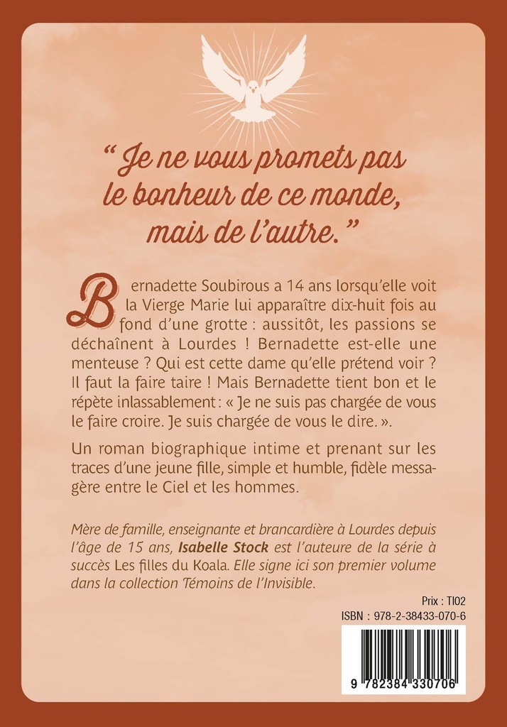 Bernadette (col. Témoins de l'Invisible)