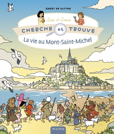 Cherche et trouve Sara et Simon - La vie au Mont St Michel