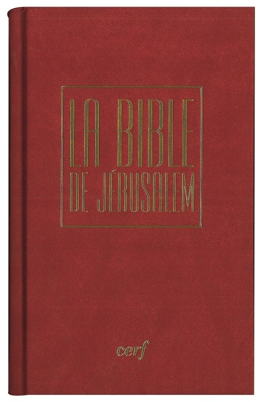 Bible de Jérusalem - Format Poche, Rouge, Sous Coffret