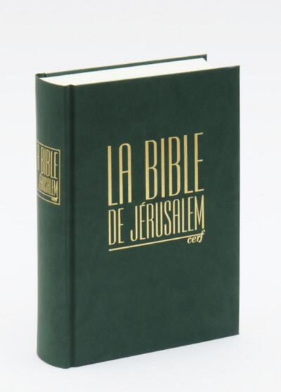 Bible de Jérusalem - Compacte Reliée Verte