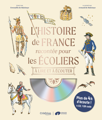 L'Histoire de France racontée pour les écoliers (Audio)