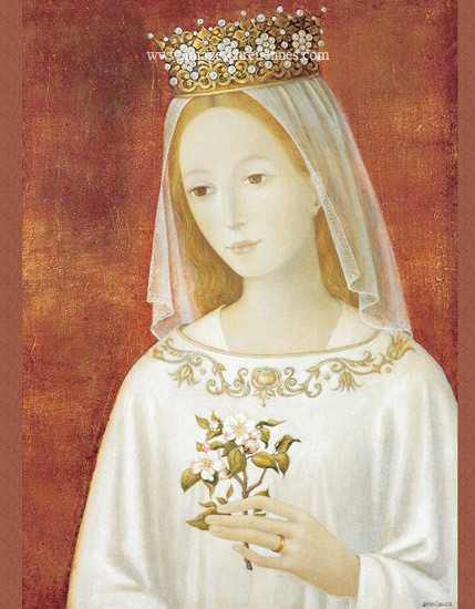 Image Vierge au pommier