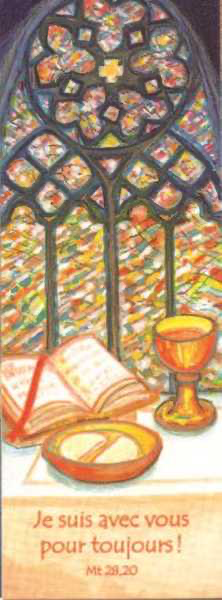 Signet Maïté Roche Autel "Je suis avec vous pour toujours"