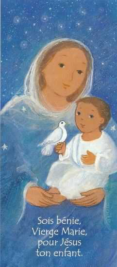 Signet Maïté Roche "Marie - Pour Jésus ton enfant"