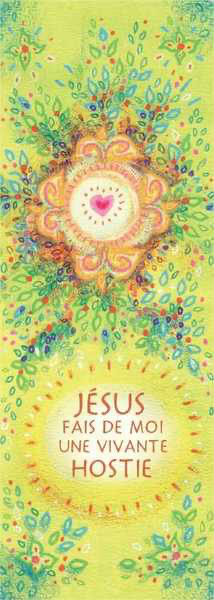 Signet "Jésus fais de moi une vivante hostie"