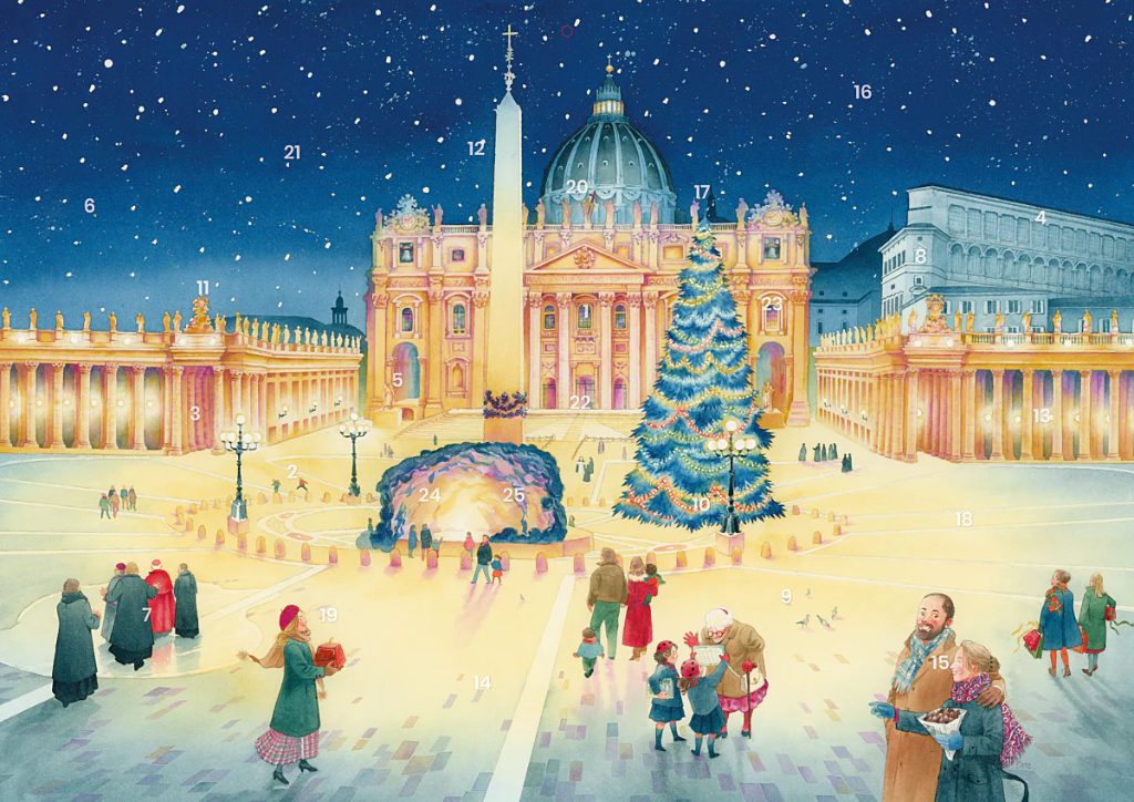 Calendrier de l'Avent Saint-Pierre de Rome