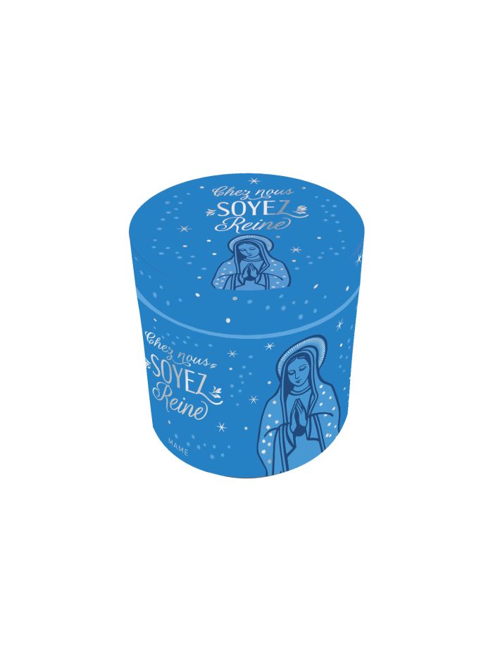 Boite de cartes - Chez nous soyez Reine