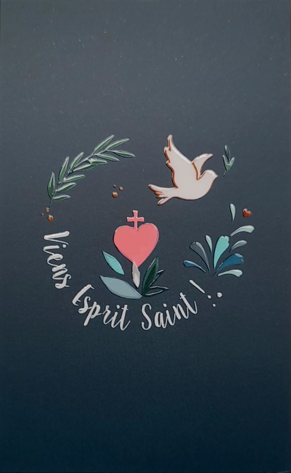 Carte Viens Esprit Saint ! (Lot de 3)
