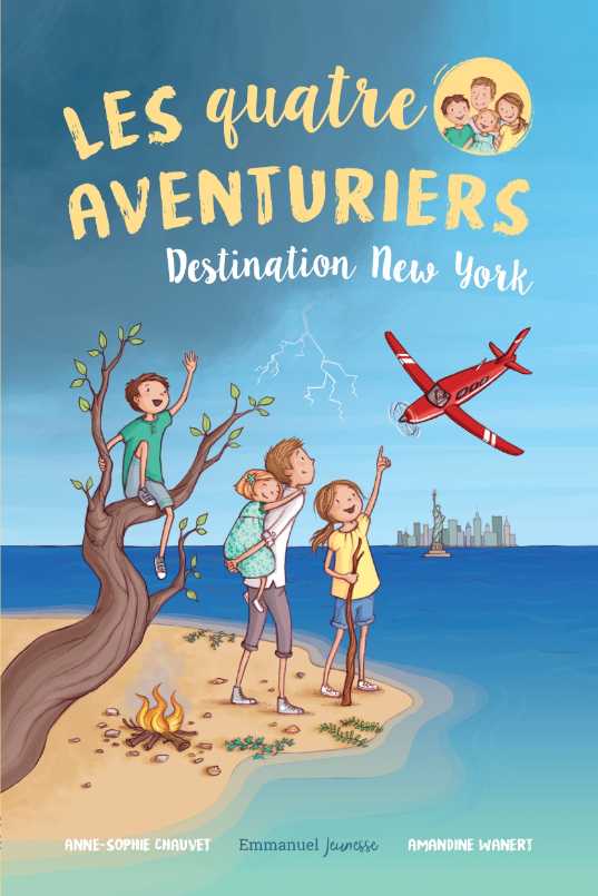 Les Quatre Aventuriers - Tome 1 - Destination New York