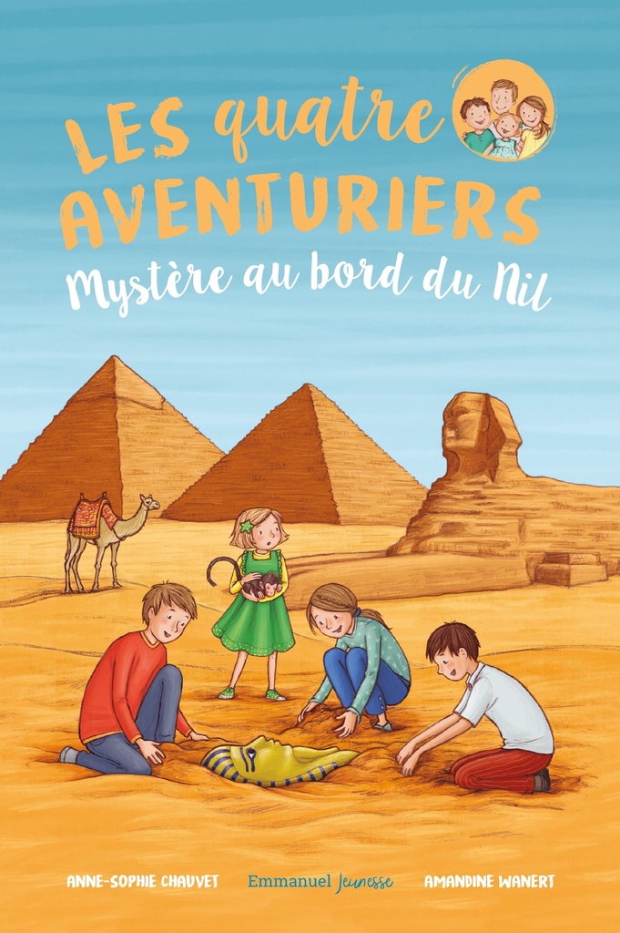Les Quatre Aventuriers - Tome 7 - Mystère au bord du Nil