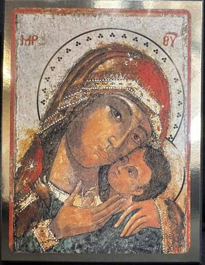 Vierge de Korsun- Icône Tradition 14X11 cm
