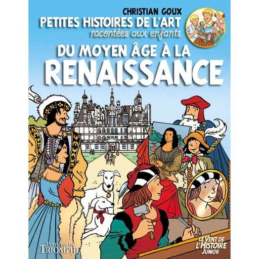 Petites histoires de l'Art racontées aux enfants - Du Moyen Age à la Renaissance (col. Vent de l'Histoire Junior)