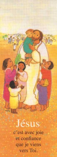 Signet Maïté Roche "Jésus et Enfant Jésus c'est avec joie et confiance que je viens vers toi" (Lot de 3)