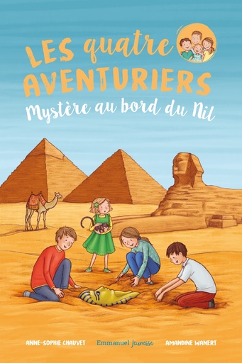 Les Quatre Aventuriers - Tome 7 - Mystère au bord du Nil