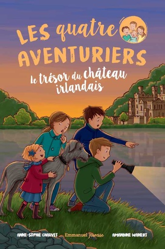 Les Quatre Aventuriers - Tome 2 - Le Trésor du Château Irlandais