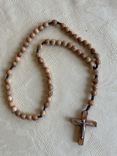 [ORM] Chapelet classique - Bois d'olivier