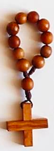 [DZOM] Dizainier doigt - Grains ronds - Bois d'olivier